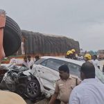 ಬೆಂಗಳೂರು-ಸೇಲಂ ಹೈವೆಯಲ್ಲಿ ಸರಣಿ ಅಪಘಾತ – 7 ವರ್ಷದ ಮಗು ಸೇರಿ ಮೂವರು ಸಾವು