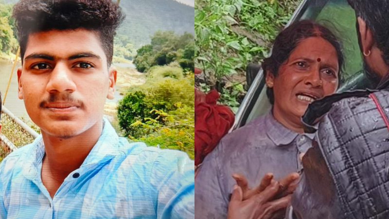 ಮಗನ ಸಾವಿನಿಂದ ಮನನೊಂದ ತಾಯಿ – ಮೃತದೇಹ ಸಿಗುವ ಮುನ್ನವೇ ಕೆರೆಗೆ ಹಾರಿ ಆತ್ಮಹತ್ಯೆ