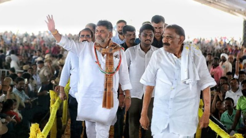 ಶಿವಲಿಂಗೇಗೌಡ್ರು ನಮ್ಮನೆಗೆ, ಸಿಎಂ ಮನೆಗೆ ತಿರುಗಿ 4 ಜೊತೆ ಚಪ್ಪಲಿ ಸವೆಸಿದ್ದಾರೆ: ಡಿ.ಕೆ ಶಿವಕುಮಾರ್