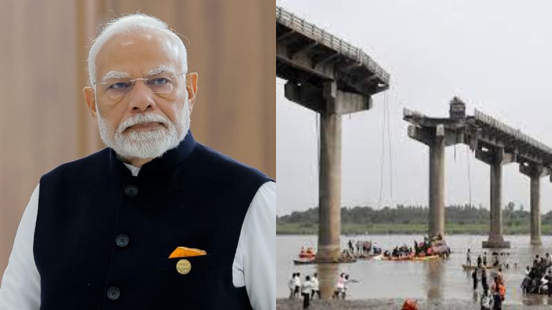 ವಡೋದರಾ ಸೇತುವೆ ಕುಸಿತ – ಮೃತರ ಕುಟುಂಬಸ್ಥರಿಗೆ ತಲಾ 2 ಲಕ್ಷ ಪರಿಹಾರ ಘೋಷಿಸಿದ ಪ್ರಧಾನಿ ಮೋದಿ