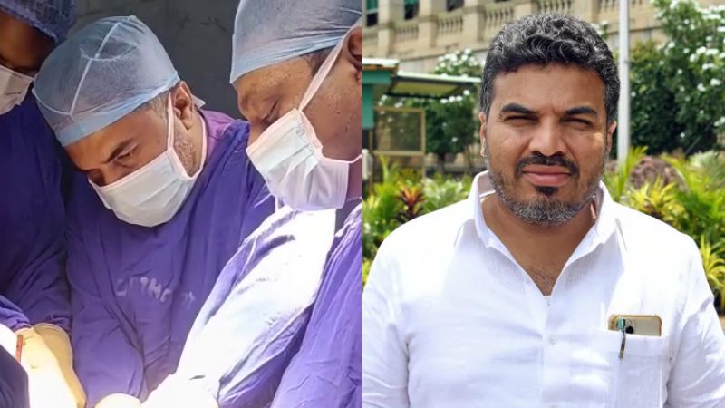ಅಪಘಾತದಲ್ಲಿ ಮೂಳೆ ಮುರಿತ – ವ್ಯಕ್ತಿಯ ಆಪರೇಷನ್ ಮಾಡಿದ ಶಾಸಕ ರಂಗನಾಥ್
