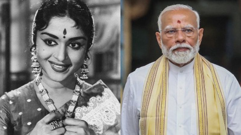 ಸರೋಜಾದೇವಿಯವ್ರು ತಲೆಮಾರುಗಳಲ್ಲಿ ಅಳಿಸಲಾಗದ ಗುರುತು ಬಿಟ್ಟು ಹೋಗಿದ್ದಾರೆ: ಮೋದಿ ಸಂತಾಪ