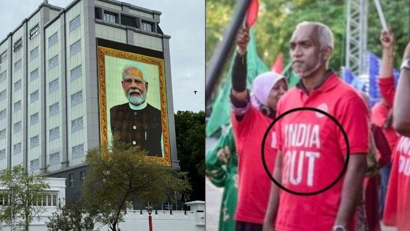 ಅಂದು ಇಂಡಿಯಾ ಔಟ್‌ – ಇಂದು ಸೇನಾ ಕಚೇರಿಯಲ್ಲೇ ದೊಡ್ಡ ಕಟೌಟ್‌ | ಇದು ಮೋದಿ ಮ್ಯಾಜಿಕ್‌