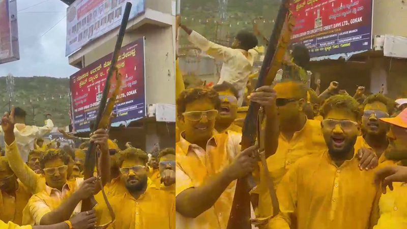 ಜಾತ್ರೆಯಲ್ಲಿ ಗುಂಡು ಹಾರಿಸಿದ ಪ್ರಕರಣ – ರಮೇಶ್‌ ಜಾರಕಿಹೊಳಿ ಪುತ್ರನ ವಿರುದ್ಧ ಎಫ್‌ಐಆರ್‌