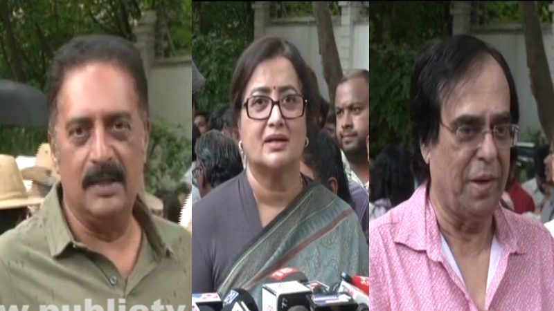 ಸರೋಜಾದೇವಿ ಅಗಲಿಕೆಗೆ ಕಂಬನಿ ಮಿಡಿದ ಸ್ಯಾಂಡಲ್‍ವುಡ್ ನಟ, ನಟಿಯರು