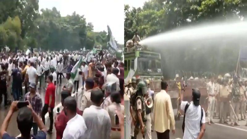 ಬೆಂಕಿ ಹಚ್ಚಿಕೊಂಡು ವಿದ್ಯಾರ್ಥಿನಿ ಆತ್ಮಹತ್ಯೆ ಕೇಸ್‌ – ಒಡಿಶಾ ವಿಧಾನಸೌಧ ಬಳಿ ಭುಗೆಲೆದ್ದ ಆಕ್ರೋಶ