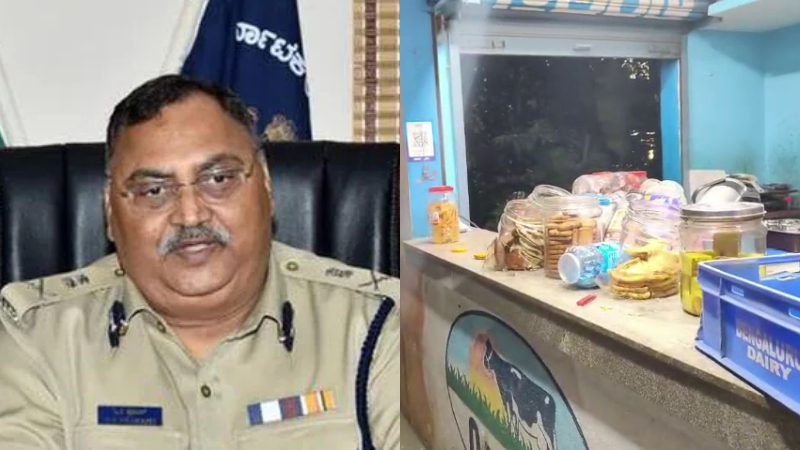 ನಿವೃತ್ತ ಡಿಜಿ ಓಂ ಪ್ರಕಾಶ್ ಪುತ್ರಿಯಿಂದ ದಾಂಧಲೆ – ನಂದಿನಿ ಪಾರ್ಲರ್‌ಗೆ ನುಗ್ಗಿ ವಸ್ತುಗಳು ಪೀಸ್ ಪೀಸ್