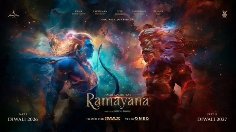 ರಾಮಾಯಣ ಫಸ್ಟ್ ಟೈಟಲ್ ಟೀಸರ್ ರಿಲೀಸ್: ರಾಮ-ರಾವಣನ ಆರ್ಭಟ ಶುರು