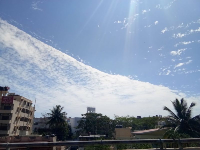 ಆಗಸದಲ್ಲಿ ಮೂಡಿತು ಸಮುದ್ರದ ಅಲೆಗಳು! 8 Sky baiyappanahalli 2