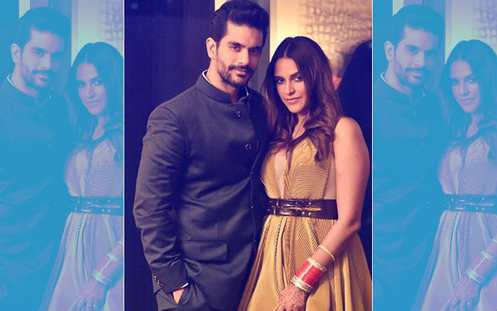 Neha Dhupia With Angad Bedi