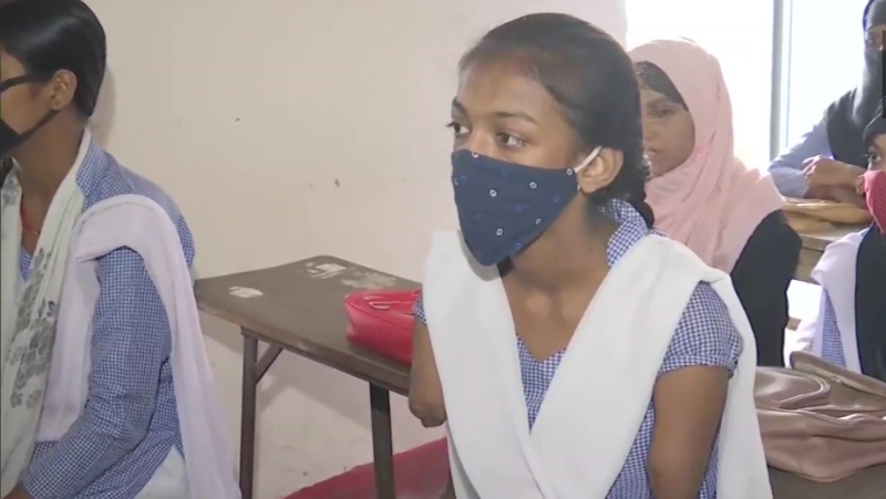 specially abled girl 