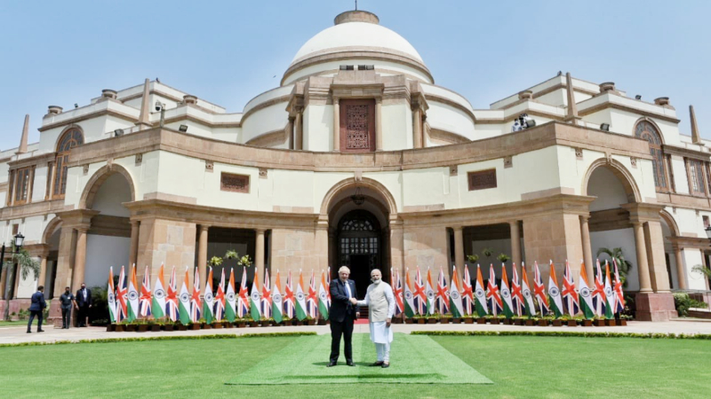 MODI MET BORIS