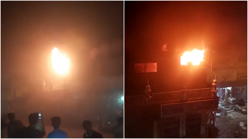 DJ Village Dargah Fire bengaluru