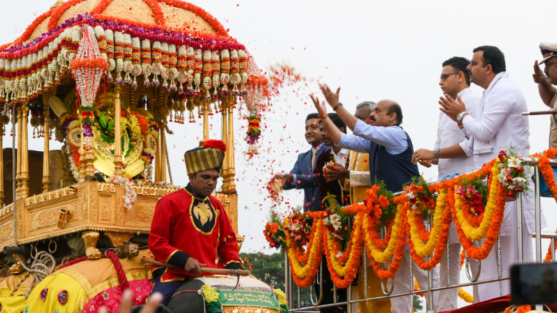 mysuru dasara 2022 Basavaraj Bommai 2