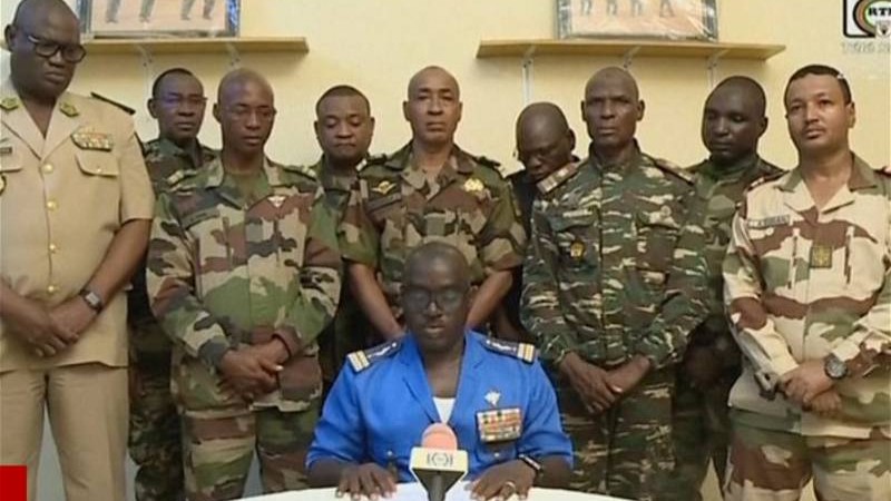 Niger military detains President overthrows govt as ‘coup declared All Institutions Suspended