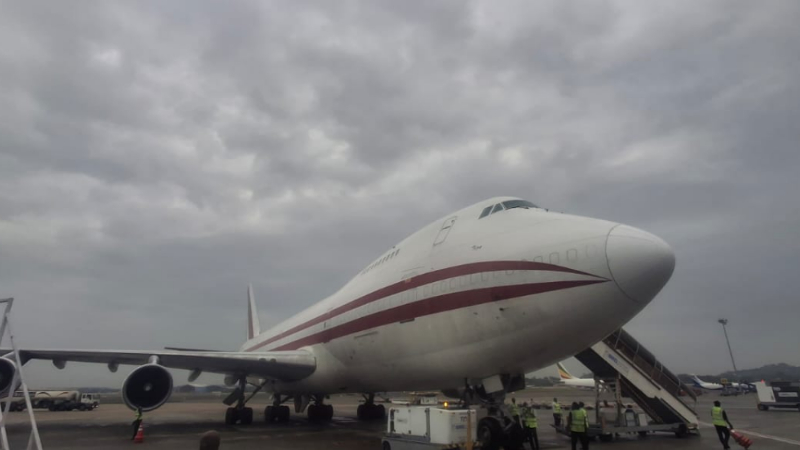 Chennai Cargo flight Fire Accident