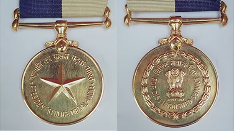 Indian president medal