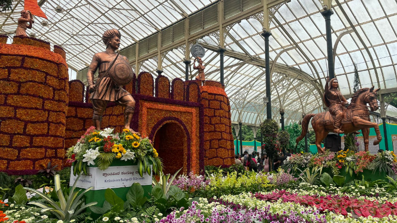 Laal bagh Flower show 2025