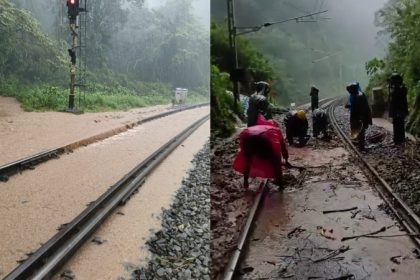 Landslide near Sakleshpur affects train services on Mangaluru Bengaluru Route