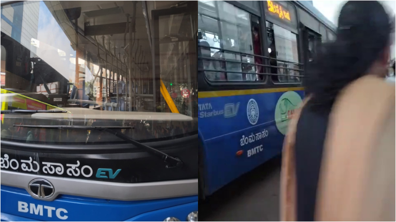 Passenger dies after being hit by BMTC bus in Jayanagara Bengaluru