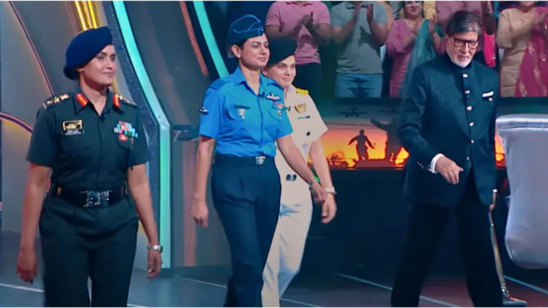 Row erupts as KBC hosts officers Sofiya Qureshi Vyomika Singh after Operation Sindoor