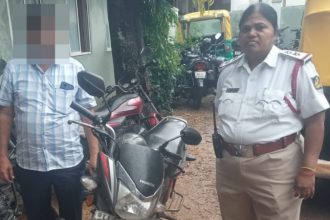 davangere bike ride by minor 25000 fine for owner