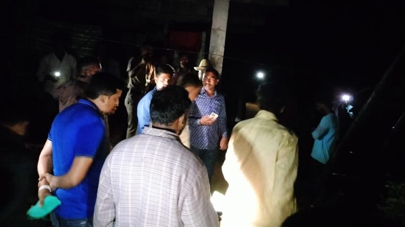 electric shock chikkaballapura