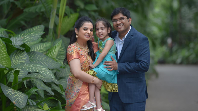 America Couple Donated 5 lakh to cauvery Aarthi