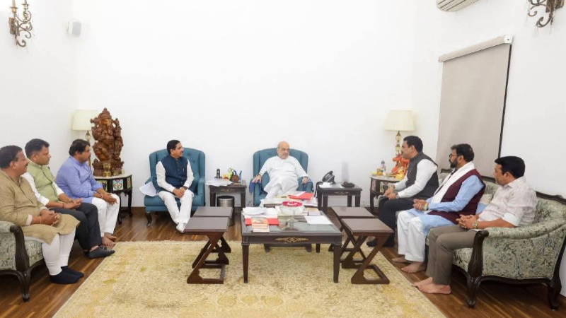 BJP Leaders met Amit Shah