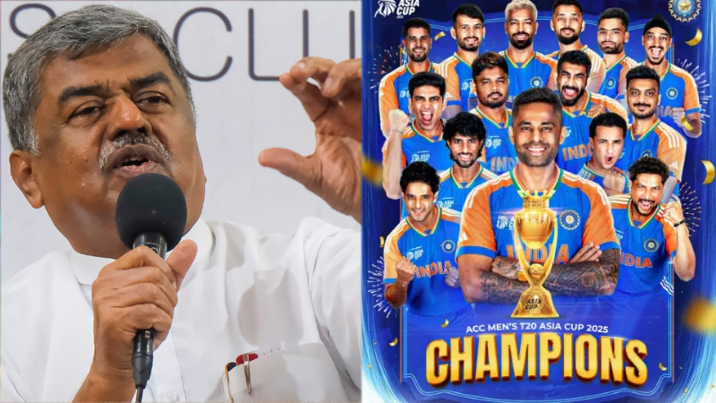 ಕ್ರಿಕೆಟ್ನಿಂದ ದೇಶಭಕ್ತಿ ಅಳೆಯಲು ಸಾಧ್ಯವಿಲ್ಲ, ಕ್ರಿಕೆಟ್ ಗೆದ್ರೆ ಯುದ್ಧವೇ ಗೆದ್ದಂತಾಯ್ತಾ? - ಬಿ.ಕೆ ಹರಿಪ್ರಸಾದ್ ಪ್ರಶ್ನೆ 8 BK Hariprasad