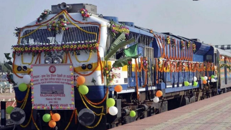 Bairabi–Sairang Train Mizoram 1