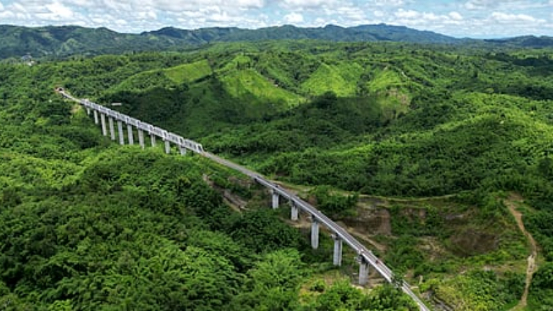 Bairabi–Sairang Train Mizoram 2