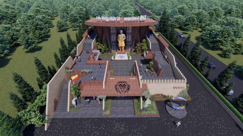 Blueprint for the Dr. Vishnuvardhan Memorial Complex Released