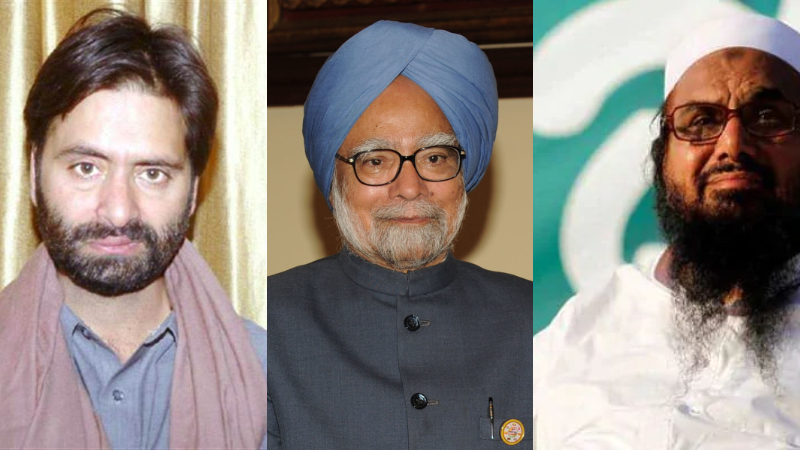 Ex PM Manmohan Singh Thanked Me For Meeting Hafiz Saeed Yasin Maliks Explosive Claim