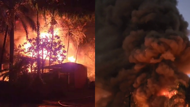 Fire Accident Baikampady