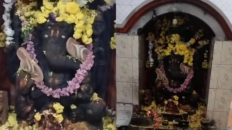 Hassan Ganesha Idol Slipper