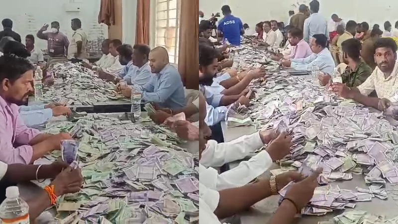 Male Mahadeshwar Hundi counting