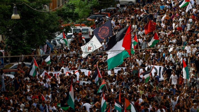 Palestine Italy Protest 3