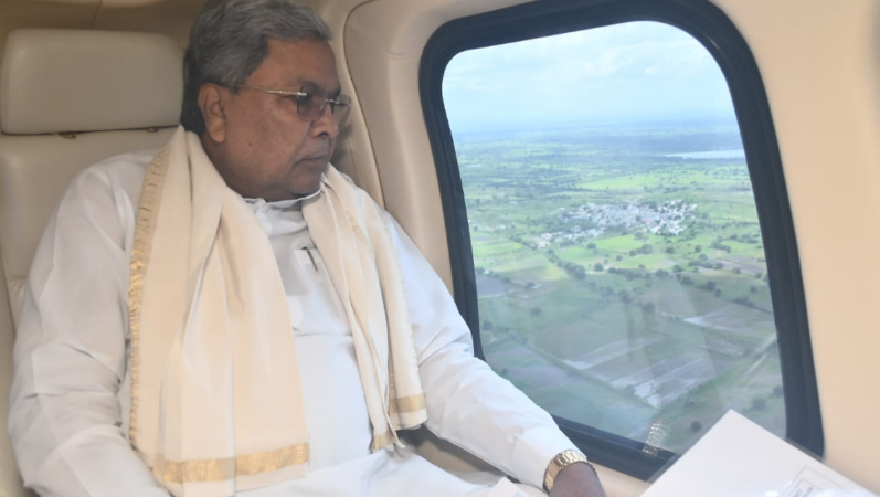 Siddaramaiah Aerial Survey