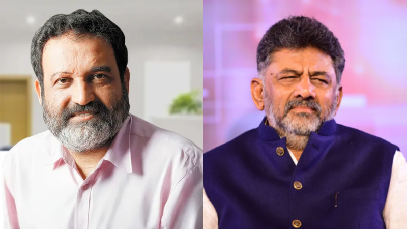 T.V. Mohandas Pai dk shivakumar
