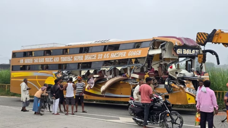 Varanasi Sleeper Bus Accident