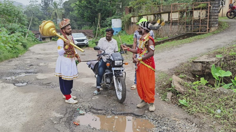 awareness about road accidents in Chikkamagaluru Mudigere