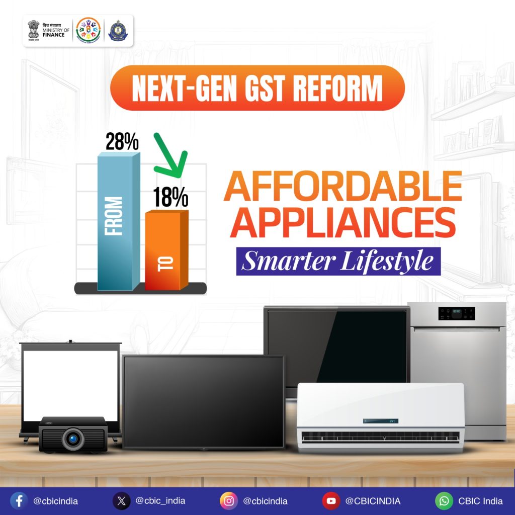 ಡಬಲ್ ಸಂಭ್ರಮ - ಅಗತ್ಯ ವಸ್ತುಗಳ ಜಿಎಸ್ಟಿ ಇಳಿಕೆ| ಹಿಂದೆ ಎಷ್ಟು ದರ? ಈಗ ಎಷ್ಟು ಇಳಿಕೆ? 10 gst reforms 2