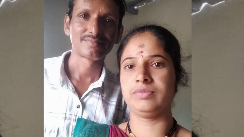 husband stabs wife to death with knife in hassan channarayapatna