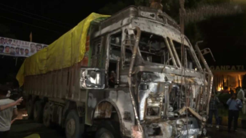 indore truck accident
