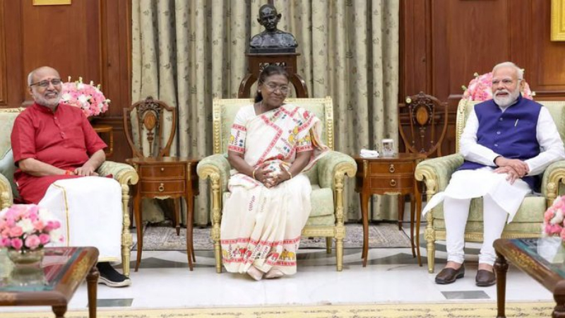 pm modi droupadi murmu radhakrishnan