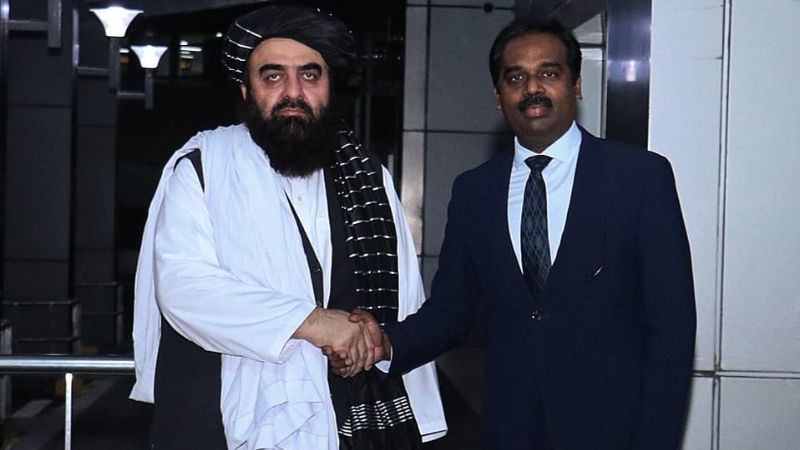 Afghanistan Taliban Foreign Minister Mawlawi Amir Khan Muttaqi has arrived in New Delhi