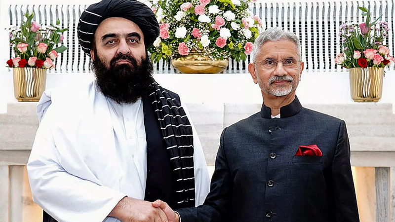 Amir Khan Muttaqi S.Jaishankar