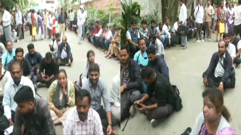 Caste Census Survey Protest