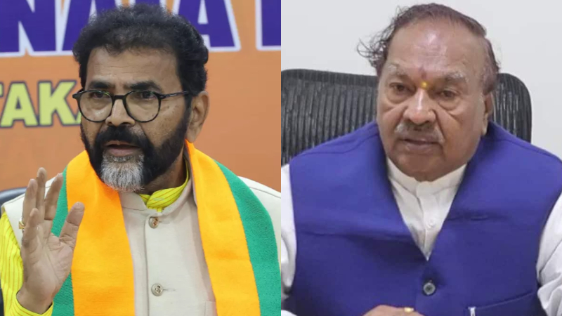 Chalavadi Narayanaswamy and Eshwarappa